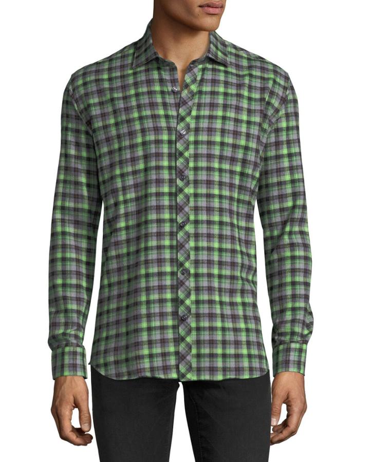 Tattersall-gingham Flannel