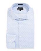 Men's Trim-fit Dot Print Dress