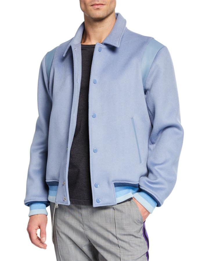 Men's X Victor Cruz Wool Varsity Jacket