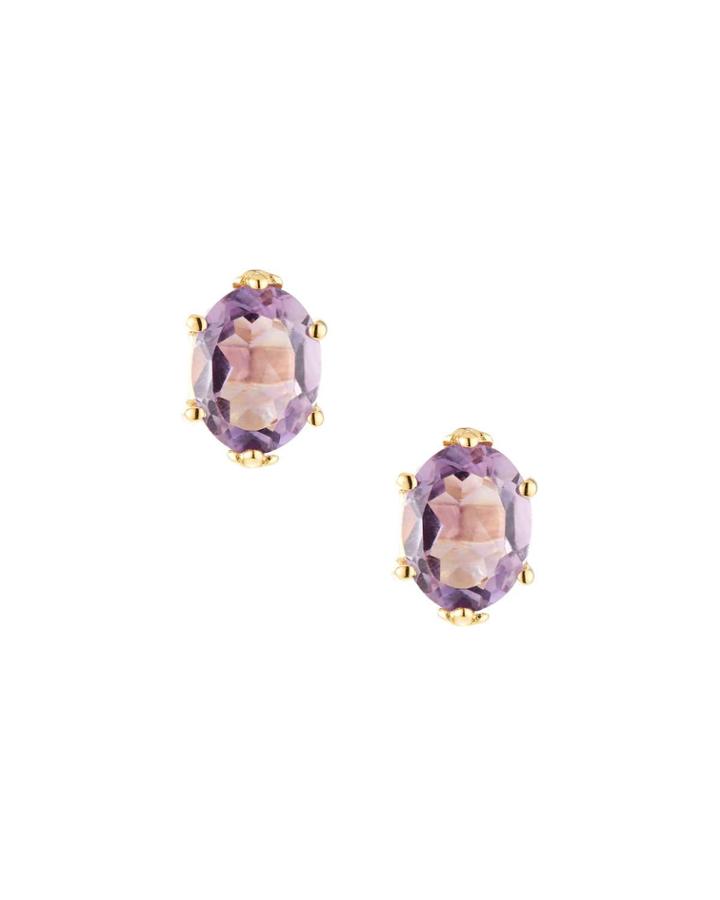 Purple Amethyst Oval