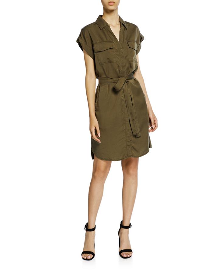 Multi-pocket Dress W/