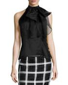 Gwyneth Silk Organza Halter Top