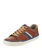Men's Bruce Mixed Sneakers, Brown/blue