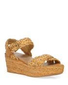 Oncross Woven Raffia Platform