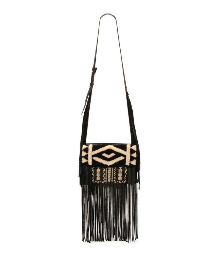 Embroidered Deerskin Fringe