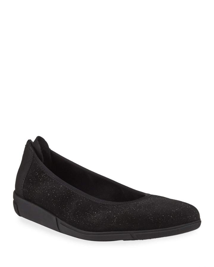 Dinnie Shimmery Ballerina Flats