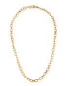 Spear 24k Gold-plated Chain Necklace,