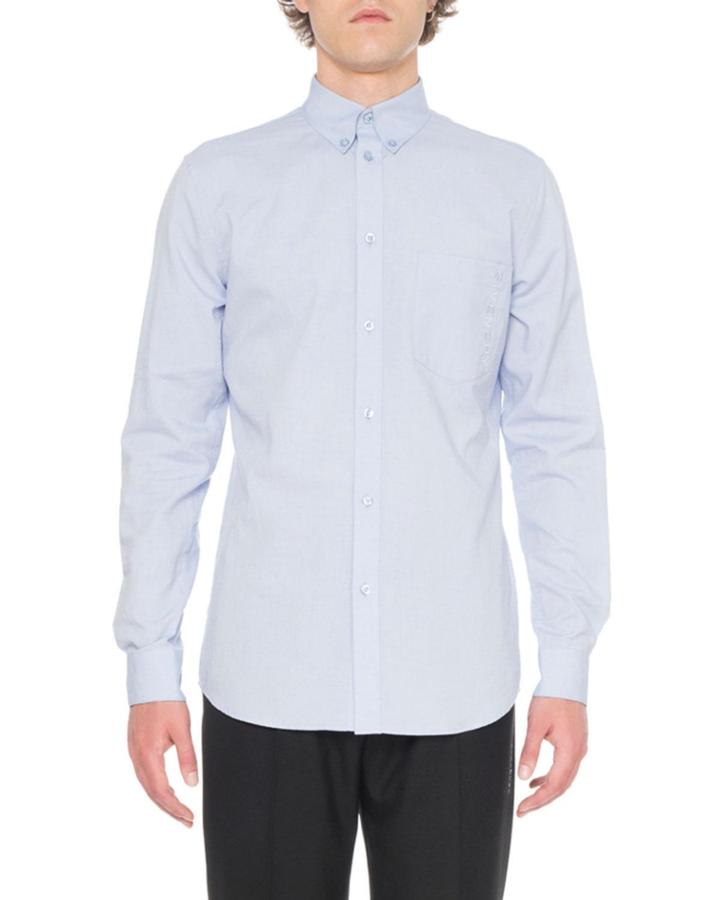 Men's Sport Shirt With Embroidery