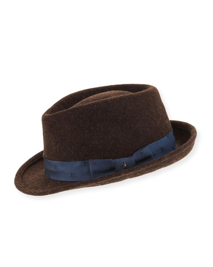 Blocked Felt Fedora
