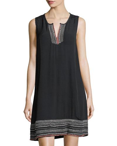 Embroidered Sleeveless