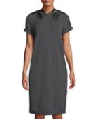 Stretch Jersey Feather-shoulder