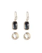 Rock Candy Pyrite Stud & Dangle Earring