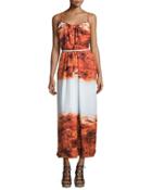 Regina Print Maxi Dress, Canyon