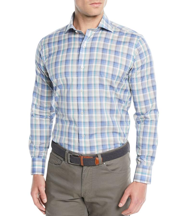 Men's Saronic Melange Check