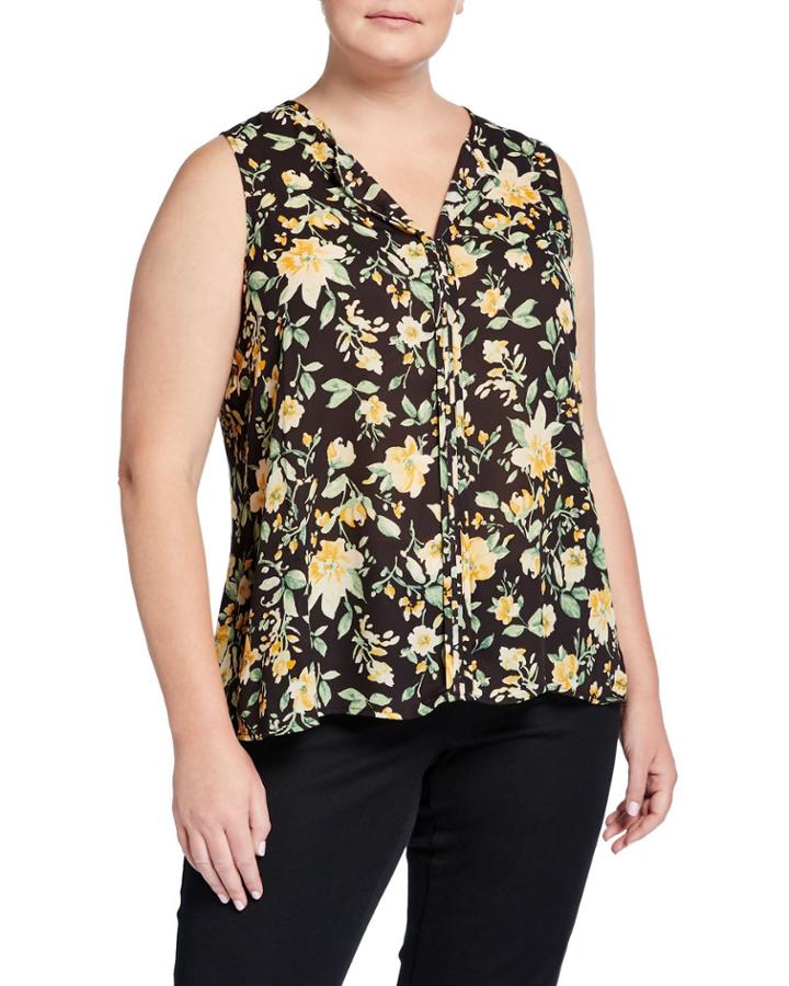 Plus Size Lily Pleated