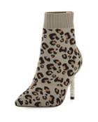 Nicole Leopard Print Knit