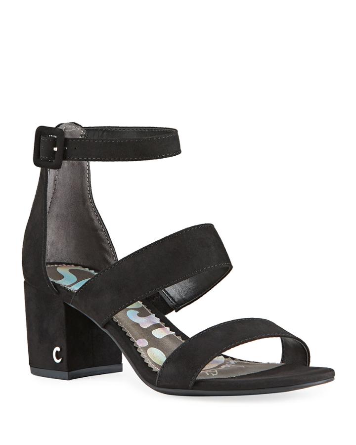 Summerfield Suede Ankle-strap