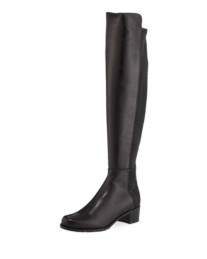 Alljenn Suede Knee Boots