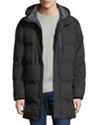 Men's Quilted Hooded Puffer Jacket