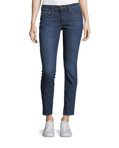 Petite Skinny Cut-hem Jeans