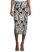 Carolina Floral-embroidered