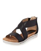 Claud Sport Leather Crisscross