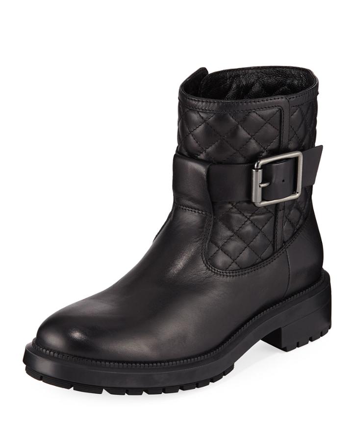 Launa Quilted Biker Boots
