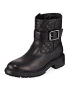 Launa Quilted Biker Boots