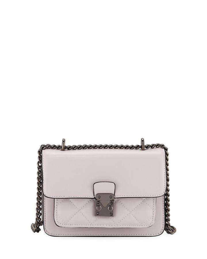 Sia Mini Quilted Leather Crossbody Bag