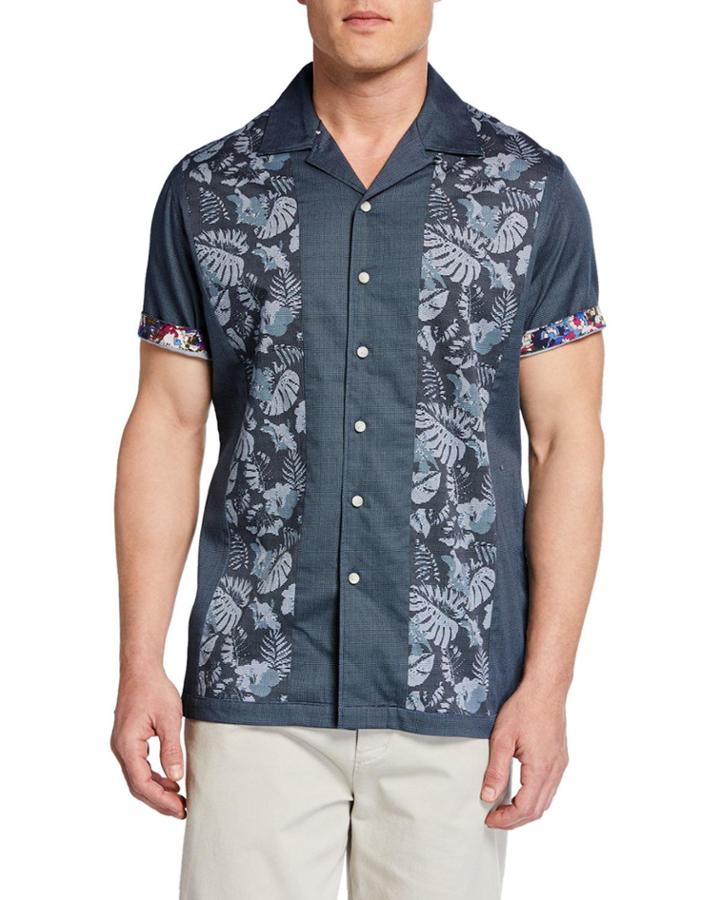 Men's Alcot Classic-fit Graphic Short-sleeve