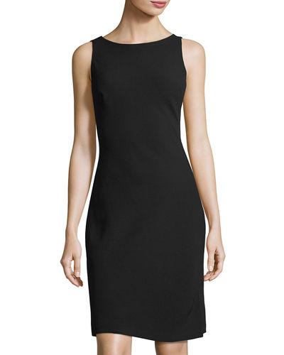 Short Cocktail Dress W/ Contrast