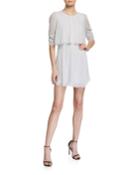 Clip Dot Popover Dress