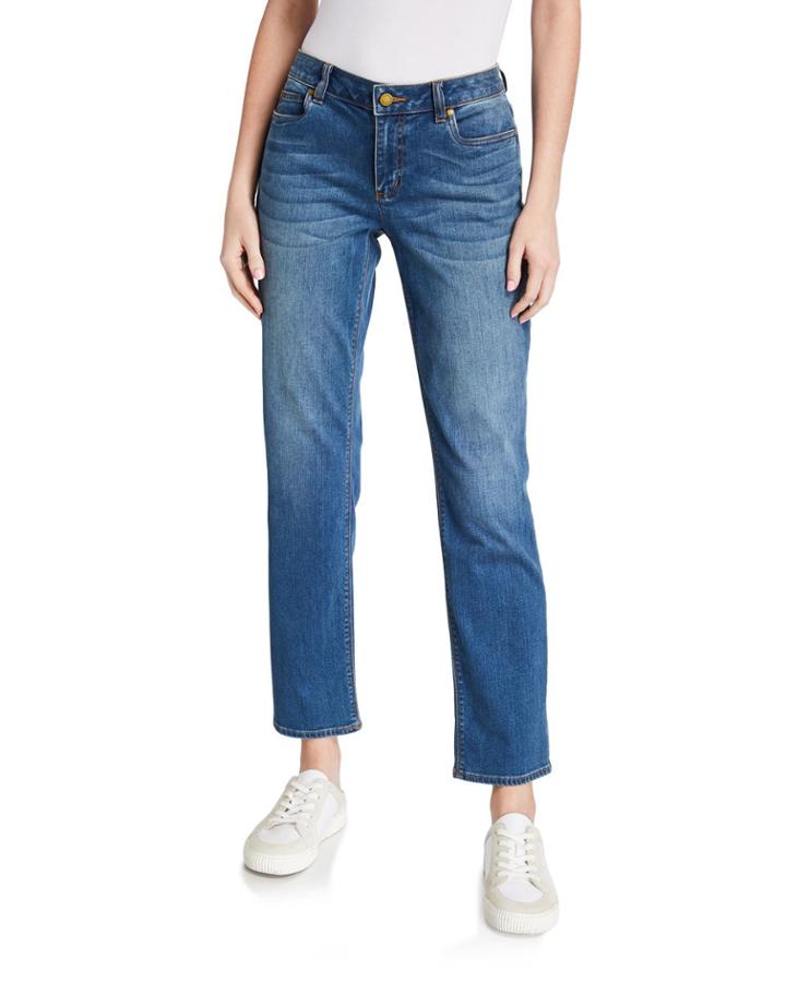 Classic 5-pocket Straight-leg Jeans