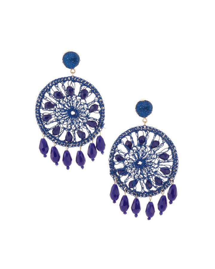 Crystal Shaker Drop Earrings