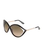 Liora Oversized Open-inset Butterfly