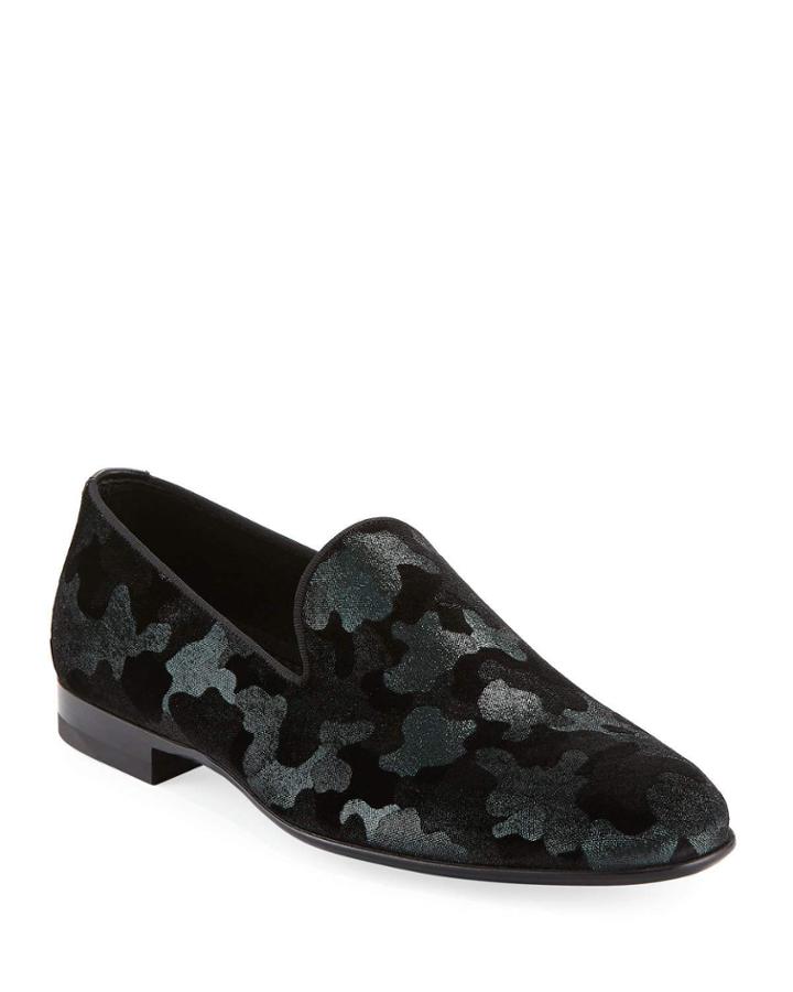 Men's Camo Velvet Formal