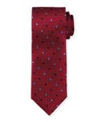 Nvy Txt Dot Tie