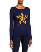 Leopard-star Pullover