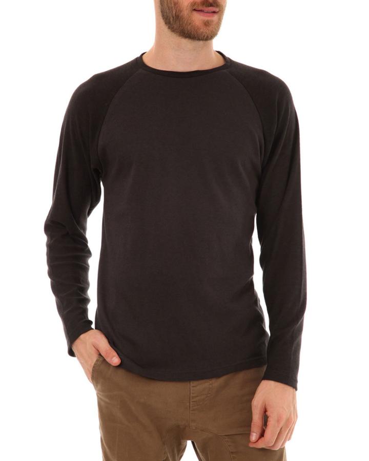Men's Myles Long-sleeve Raglan Crewneck Tee