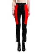 Skinny Ankle Jeans With Contrast Panels