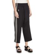 Cropped Track Pants