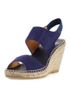 Brenda Suede Espadrille Wedge