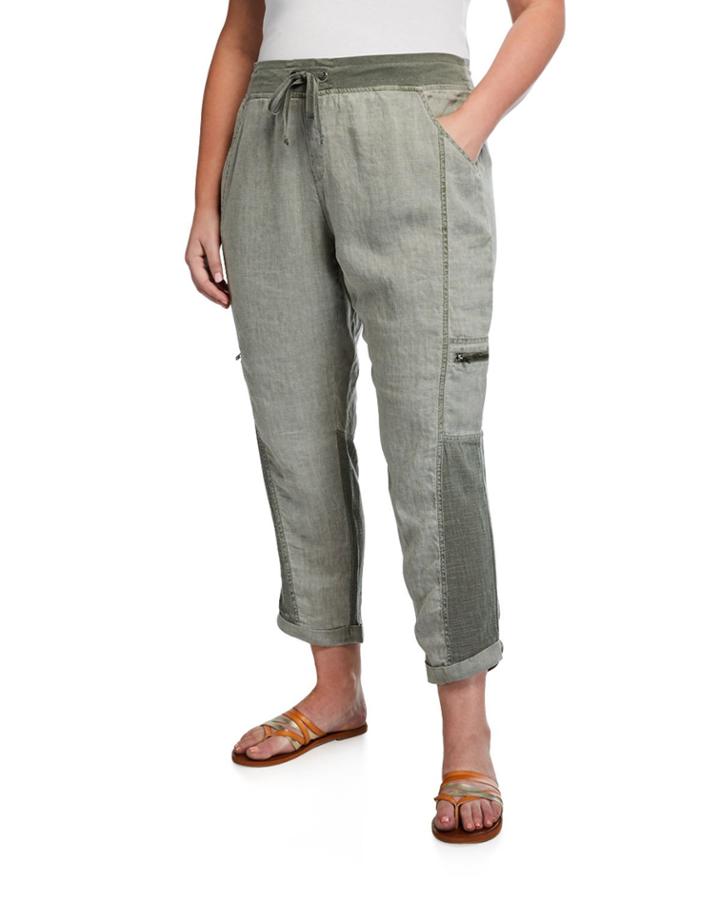 Plus Size Alani Straight-leg Cropped