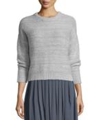Crewneck Sweater With