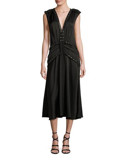 Embellished Crepe