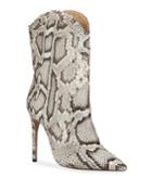 Esther Exotic Python Pointed Boots