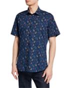 Men's Semi-fitted Short-sleeve People-print