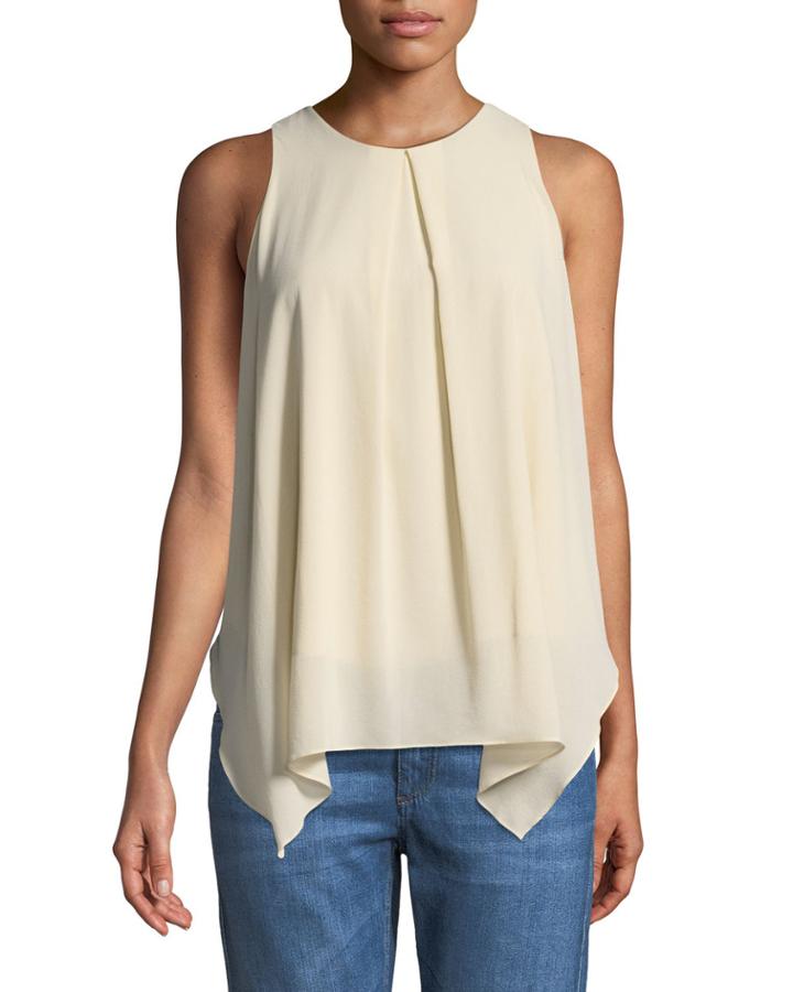 Georgette Handkerchief Tank