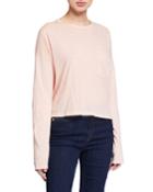 The Cropped Long-sleeve Tee