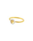 Small Hourglass Diamond Ring,